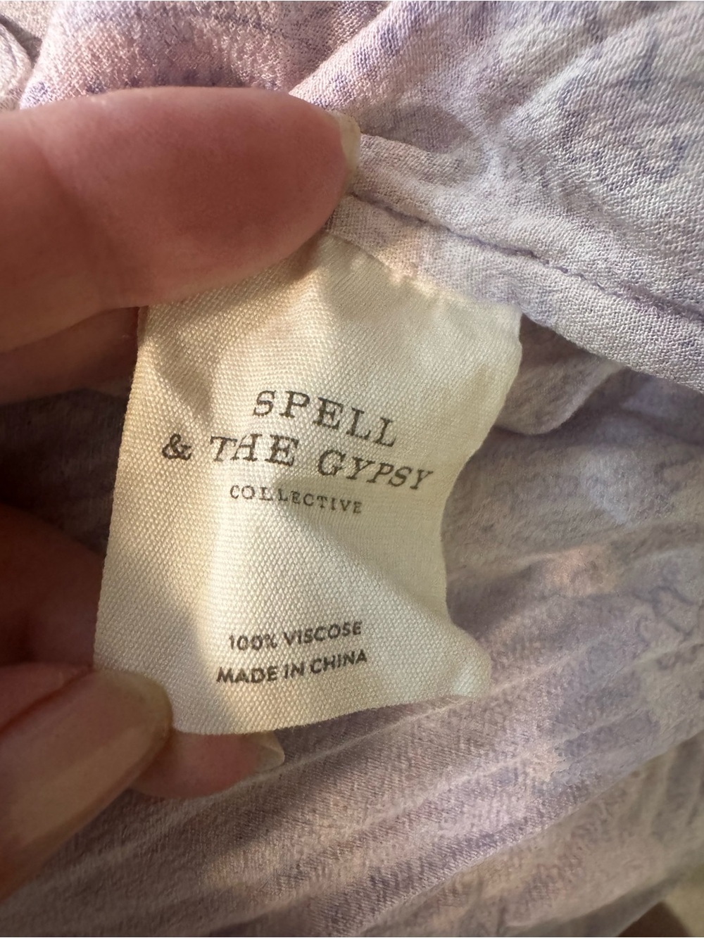 Spell & The Gypsy Collective Farrah Kerchief Sundress in Lilac - Picture 14 of 14